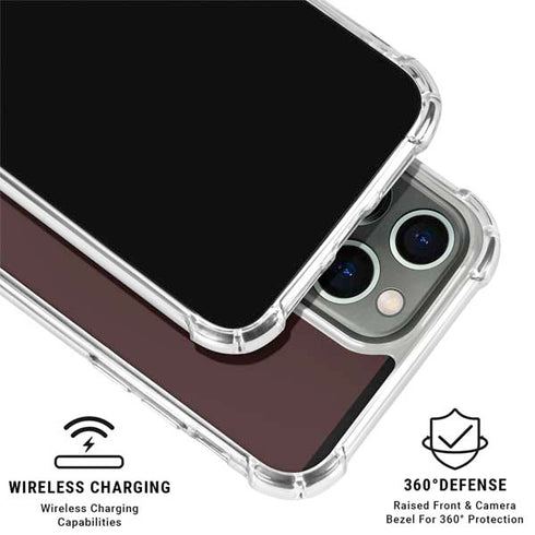 Brown University Outlined iPhone 16 Pro Clear Case